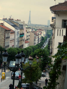 photo de la tour Eiffel vue de loin