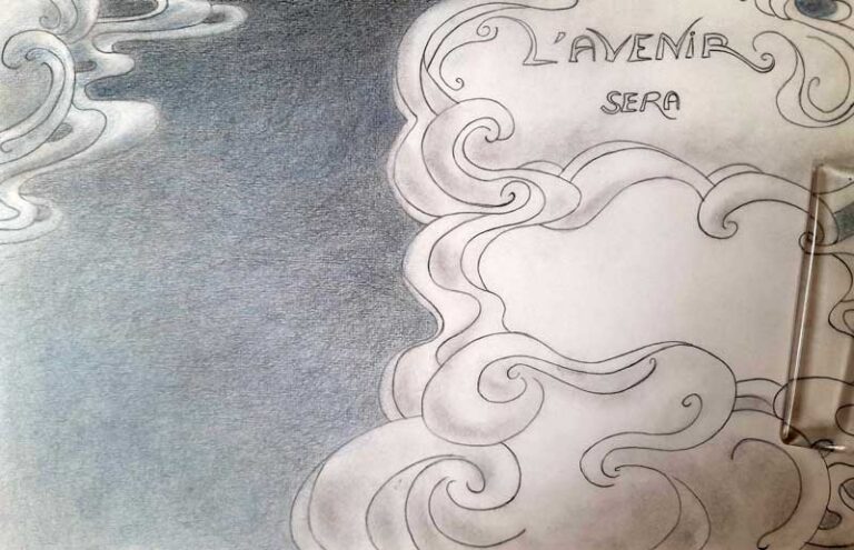 mise en couleur - nuage