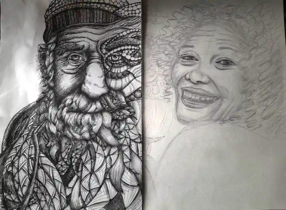 dessin en cours